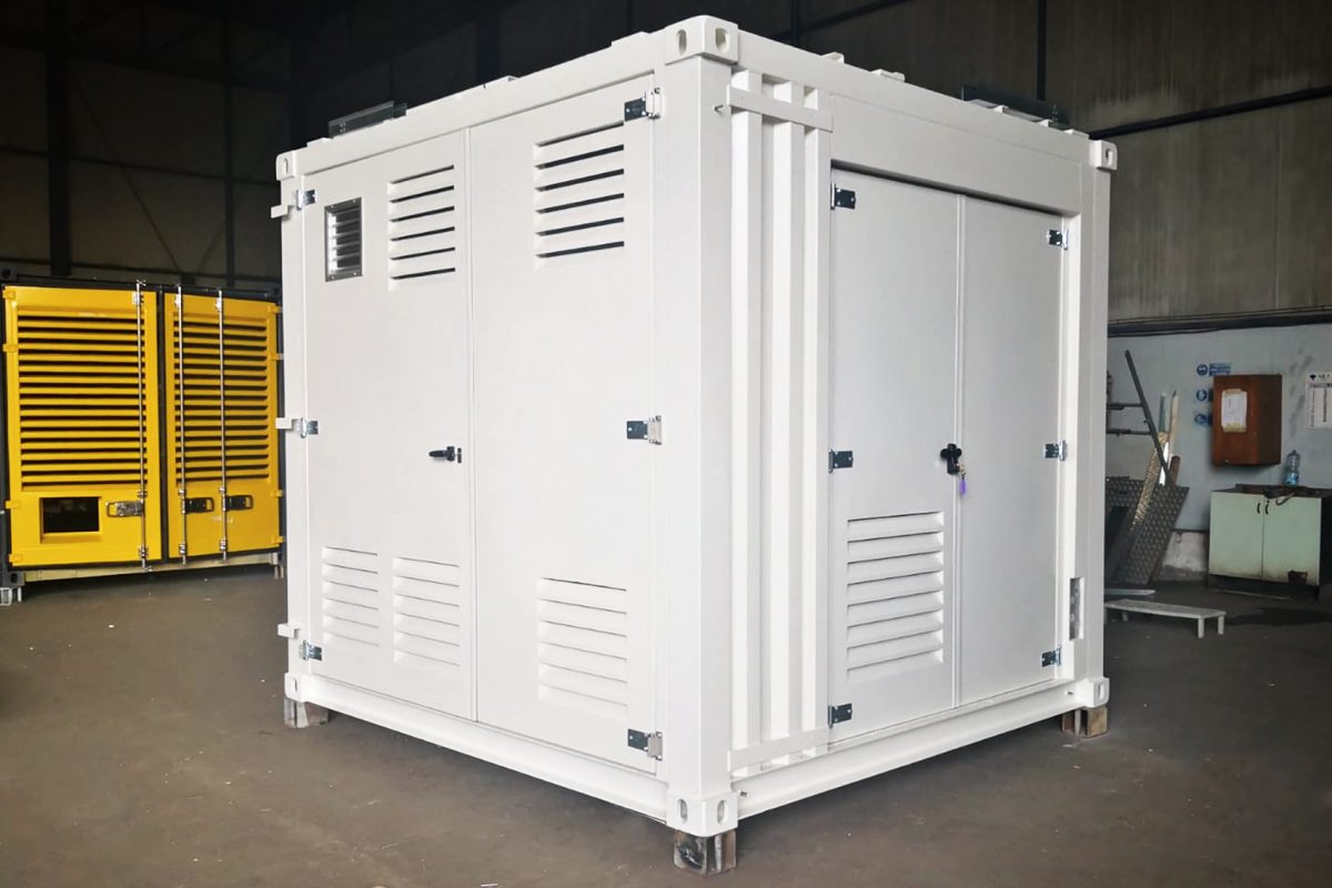 10 ft container as hydrogen station - Mecoser Sistemi - Custom ...